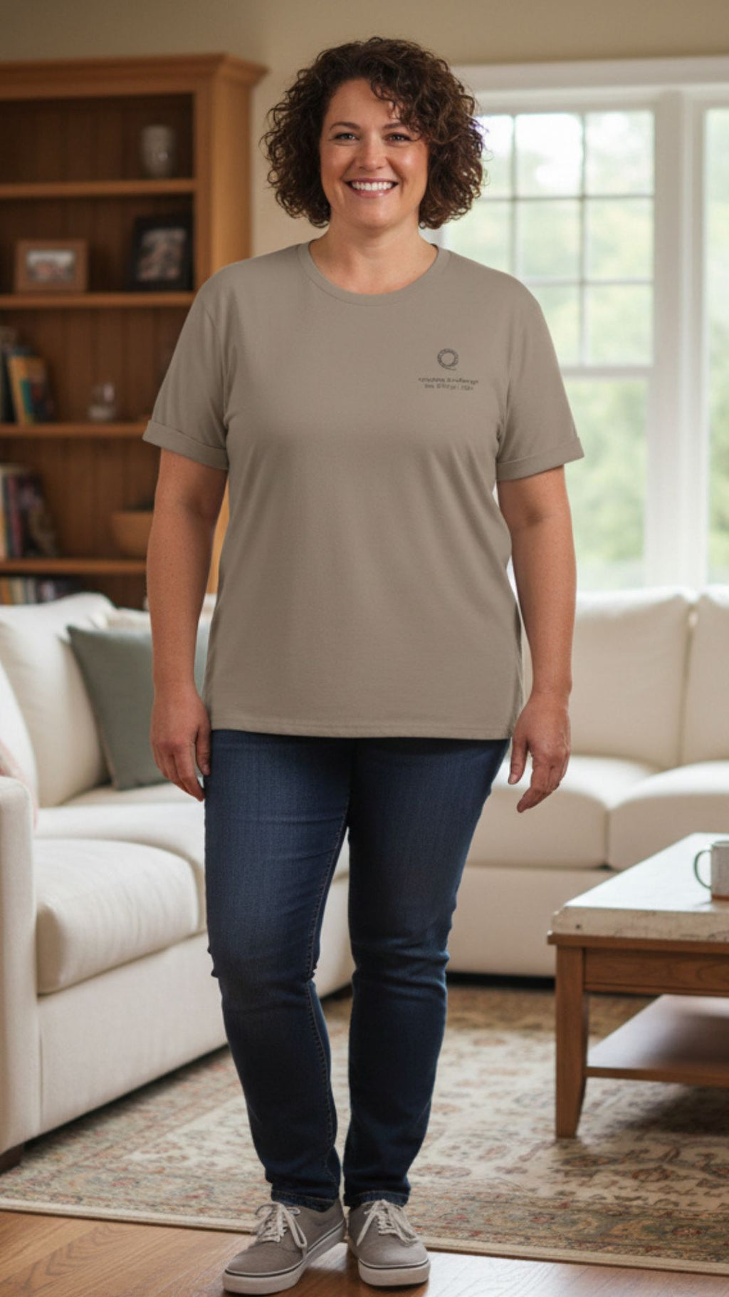 HEAVY COTTON T-SHIRT  "Courage To Change" $34.95