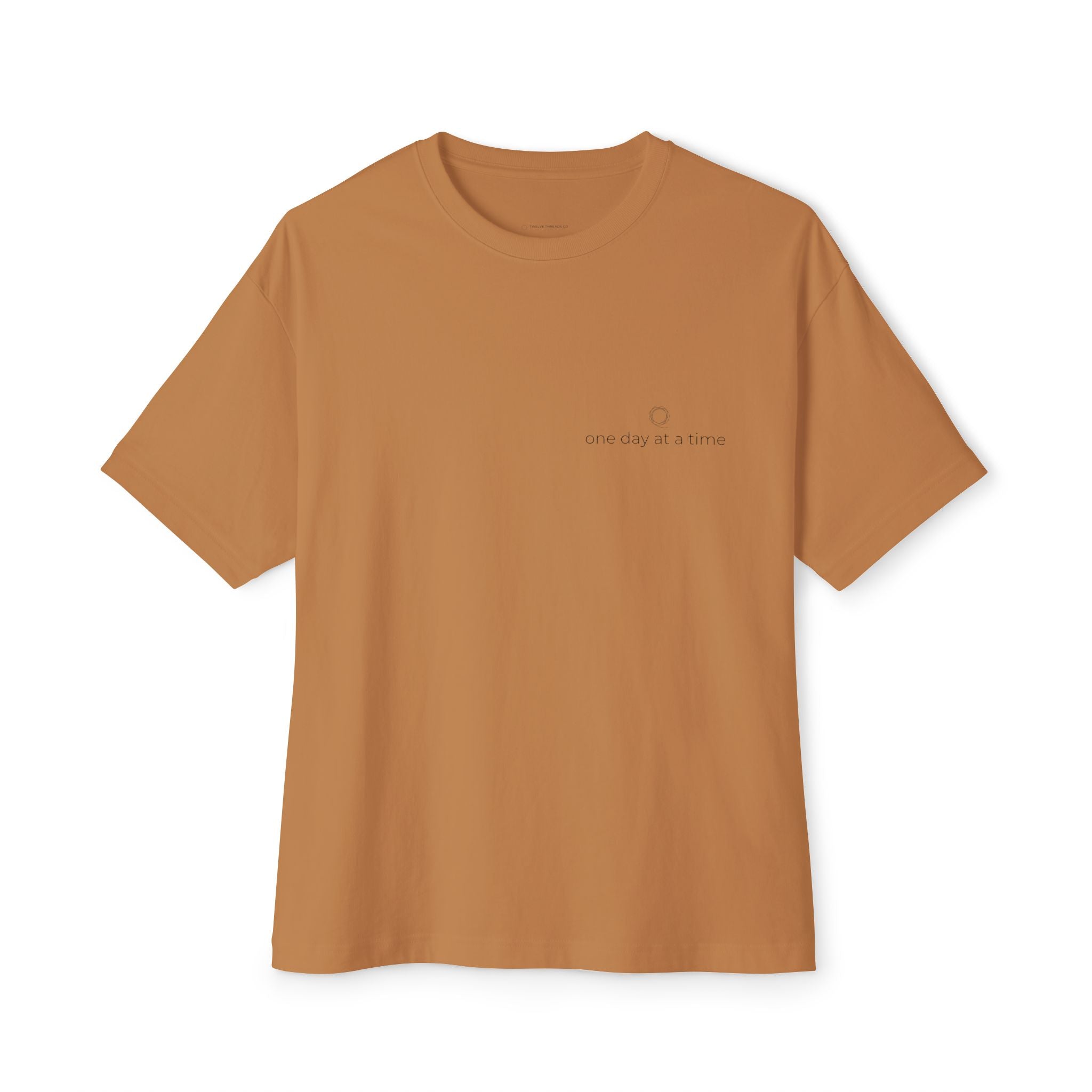 WASHED OVERSIZED TSHIRT - Twelve Threads Logo $36.00