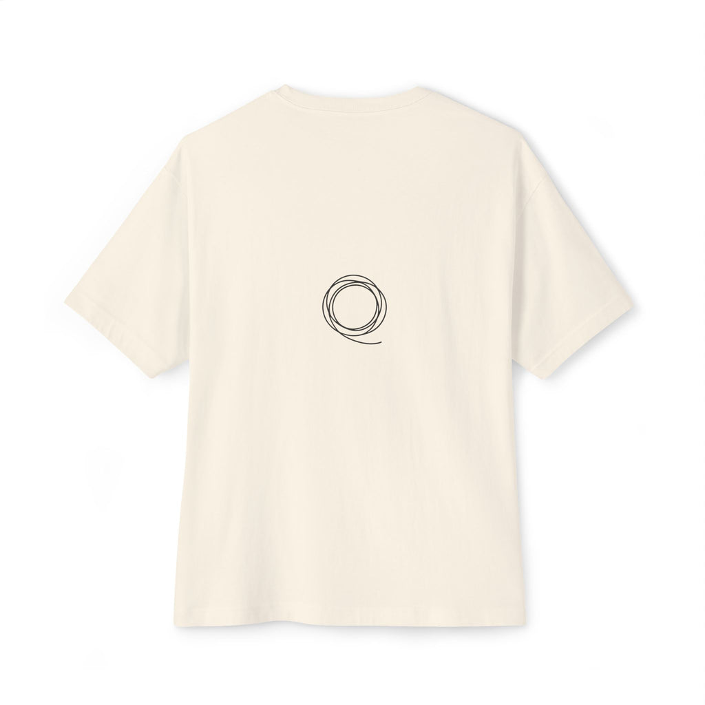 OVERSIZED COTTON T-SHIRT "One Thread At a Time" $36