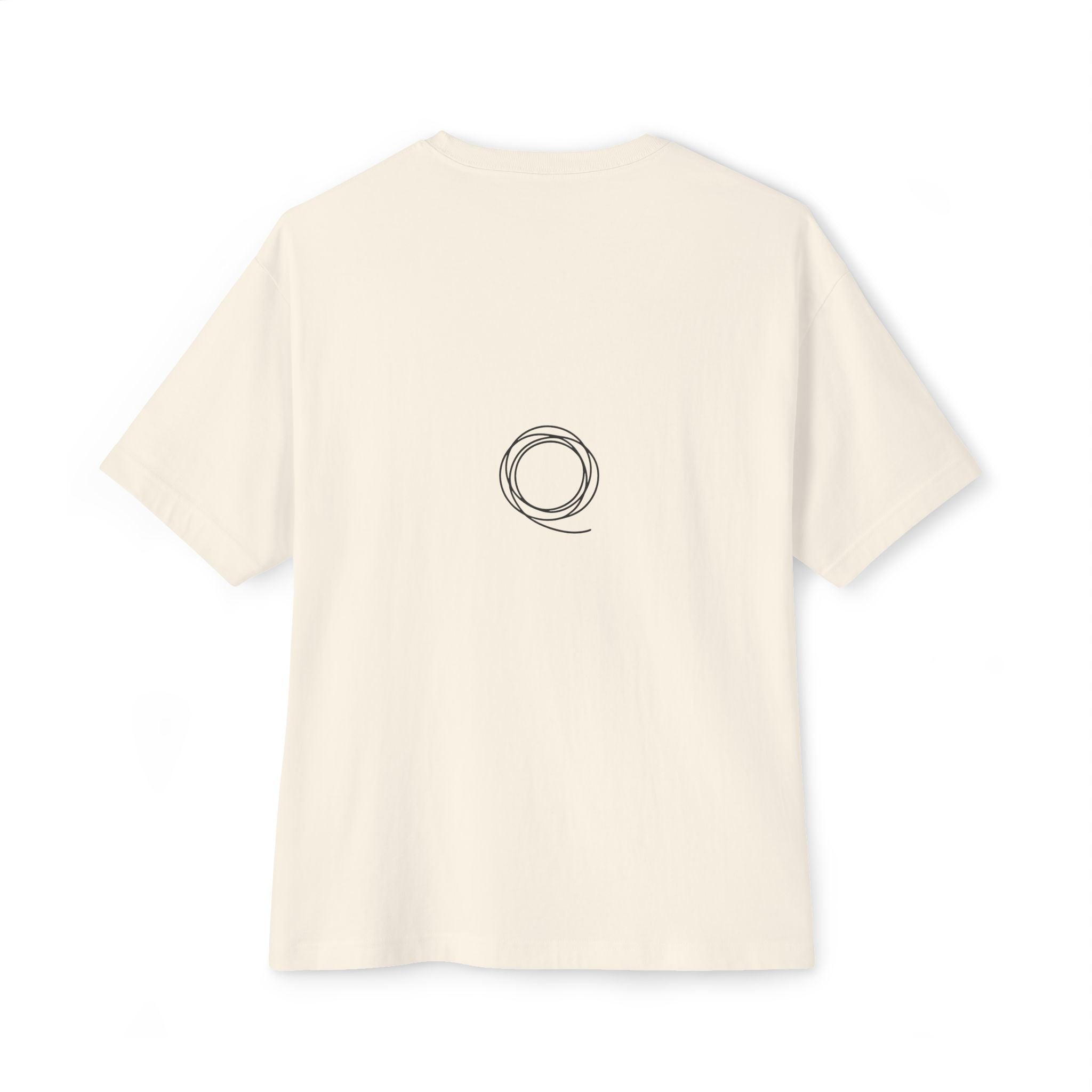 OVERSIZED COTTON T-SHIRT "One Thread At a Time" $36