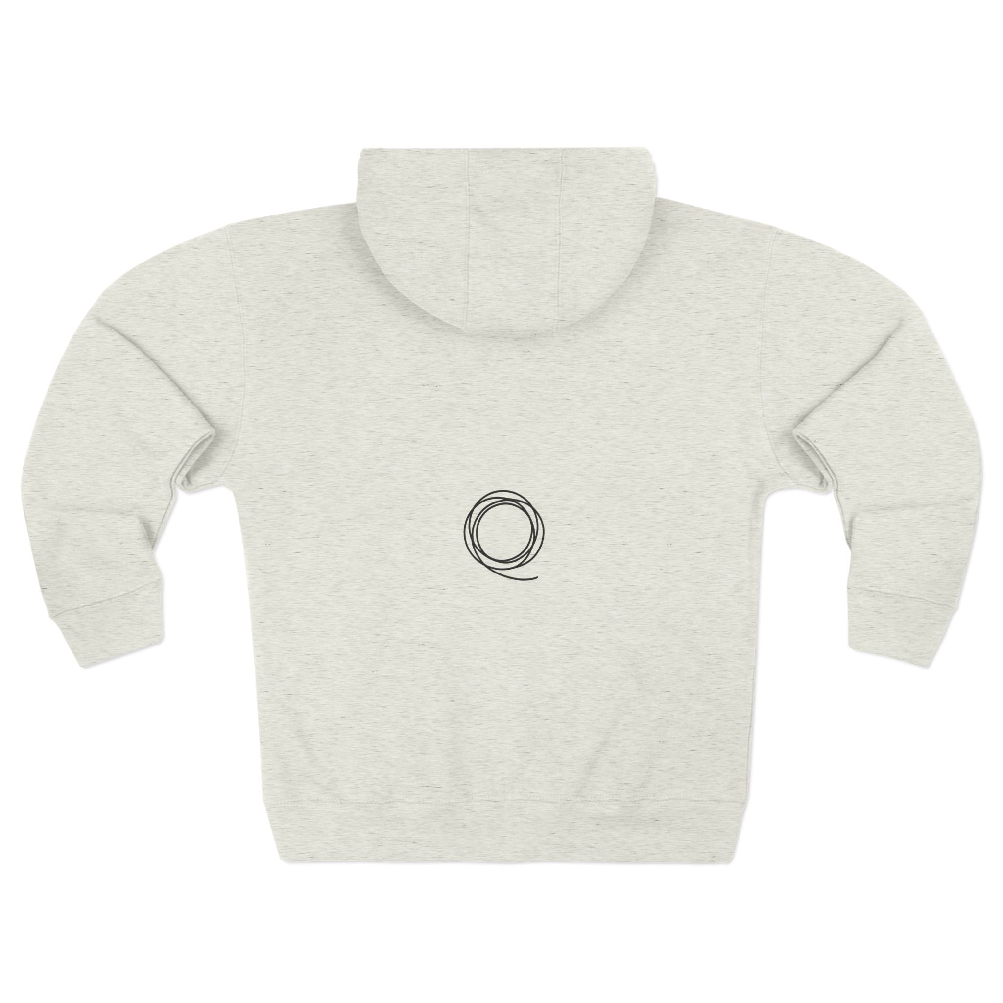 EMBROIDERED COTTON HOODIE (UNISEX) - "One Day At a Time" $64.00